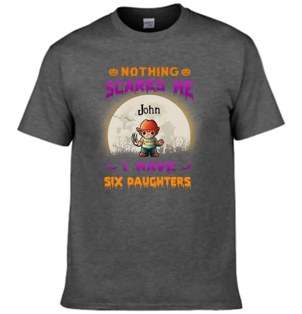 Nothing Scares Me Personalized Halloween T - Shirt - OLESA