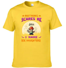 Nothing Scares Me Personalized Halloween T - Shirt - OLESA