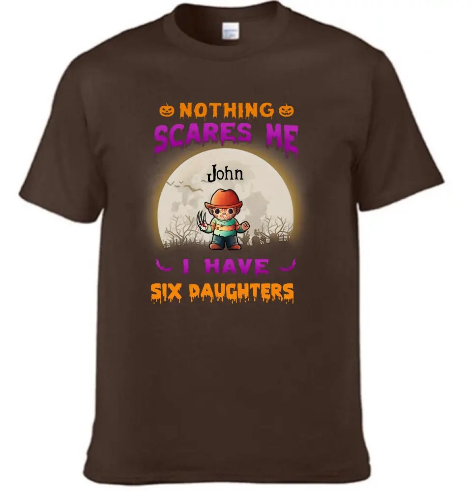 Nothing Scares Me Personalized Halloween T - Shirt - OLESA