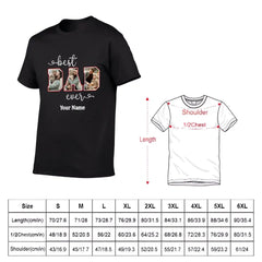 Personalized Best Dad Custom Photo Shirt - OLESA