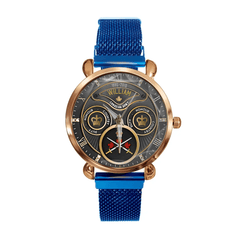 Personalized Canadian Veteran Logo & Rank Custom Name & Time Watch - OLESA