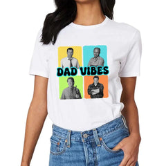 Personalized Custom Photo Shirt - Dad Vibes, Gift For Dad - OLESA