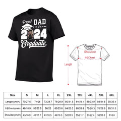 Personalized Graduation 2024 ShirtsProud Family Graduate 2024 GraduatePictureand Photo Class Of 2024 SeniorFamily Shirt copy - OLESA