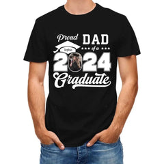 Personalized Graduation 2024 ShirtsProud Family Graduate 2024 GraduatePictureand Photo Class Of 2024 SeniorFamily Shirt copy - OLESA