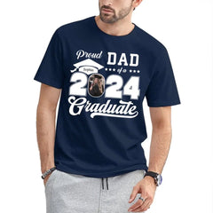 Personalized Graduation 2024 ShirtsProud Family Graduate 2024 GraduatePictureand Photo Class Of 2024 SeniorFamily Shirt copy - OLESA