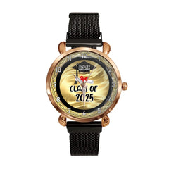 Personalized Graduation Watch 2025 – Custom Engraved Name & Year, Unique Class of 2025 Gift for Him & Her, Perfect Graduation Keepsake - OLESA