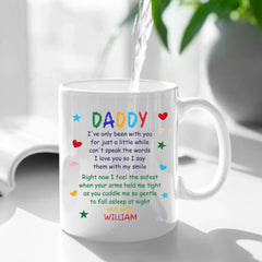 Personalized Mug Custom Photo The Best Daddy Belongs To Me - Gift For Father, Dad - OLESA