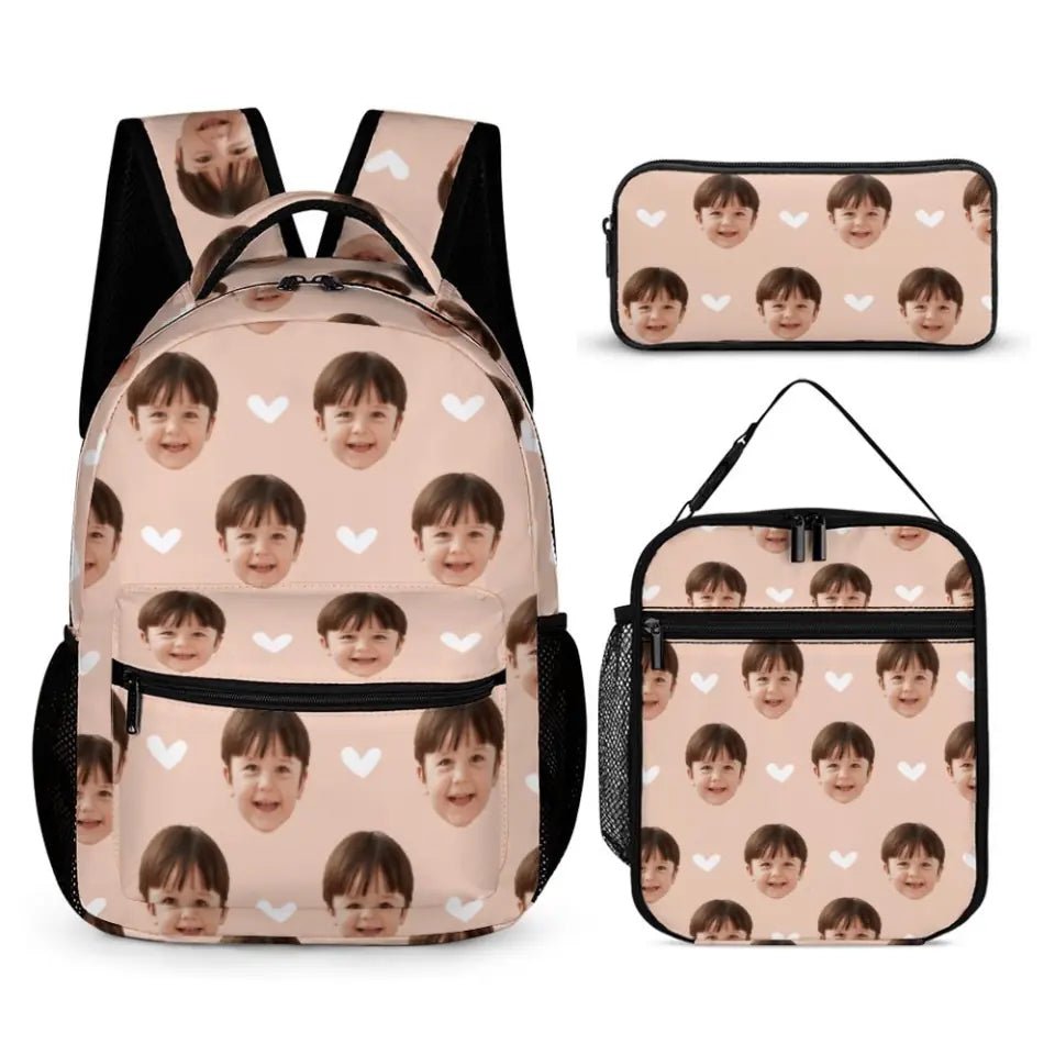 Personalized Photo Backpack, A Gift For Your Child To Start School - OLESA