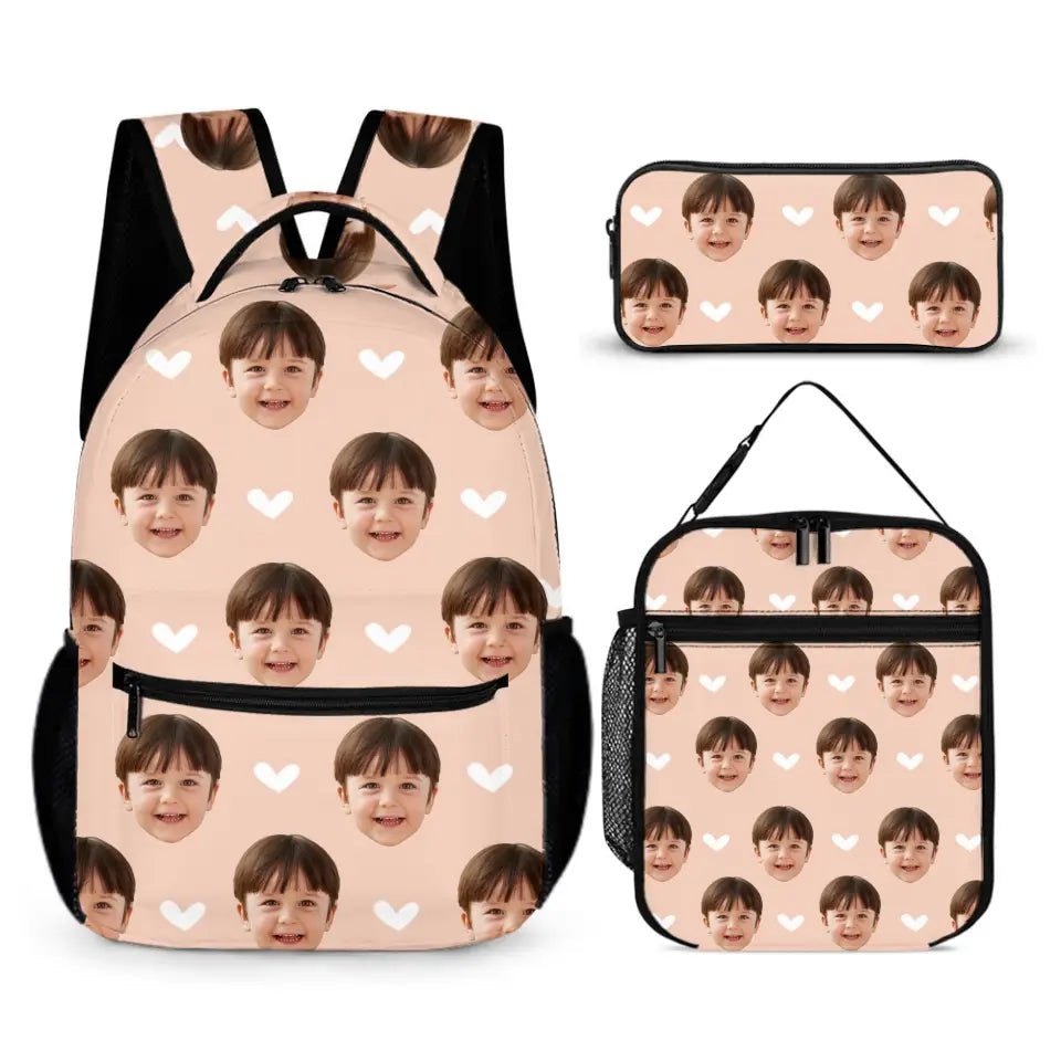 Personalized Photo Backpack, A Gift For Your Child To Start School - OLESA