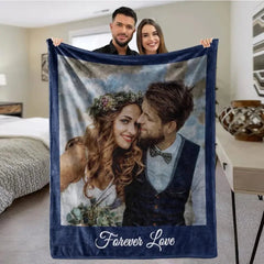 Personalized Photos Blankets - Gift For Family Friends Besties - OLESA