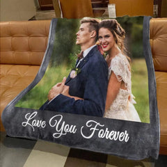 Personalized Photos Blankets - Gift For Family Friends Besties - OLESA