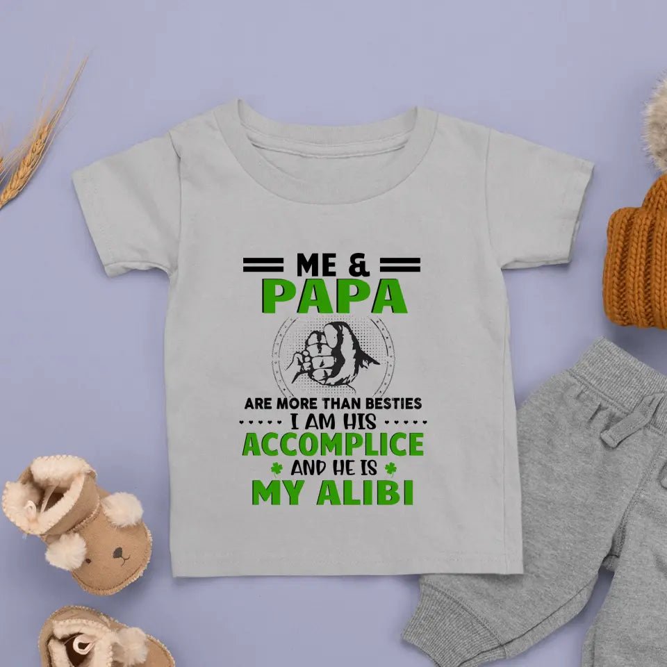 Personalized T-Shirt - Are More Than Besties Iam Her Accomplice And She Is My Alibi Youth - OLESA