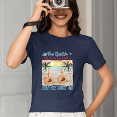 Personalized T-shirt Beach Girlfriends - OLESA