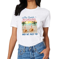 Personalized T-shirt Beach Girlfriends - OLESA