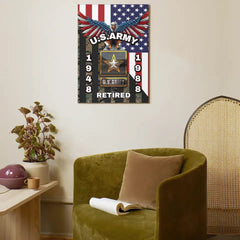Personalized Veterans Canvas Painting - Gifts for Veterans - OLESA