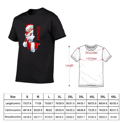 Santa Claus Pattern Customized Clothing - Couple's T-shirts With Personalized Names, Group Apparel, Family Apparel - A Gift For Friend,Family,Other Half - OLESA