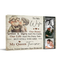 Sentimental Gift for Wife Personalized Gift from Husband Canvas Print - OLESA