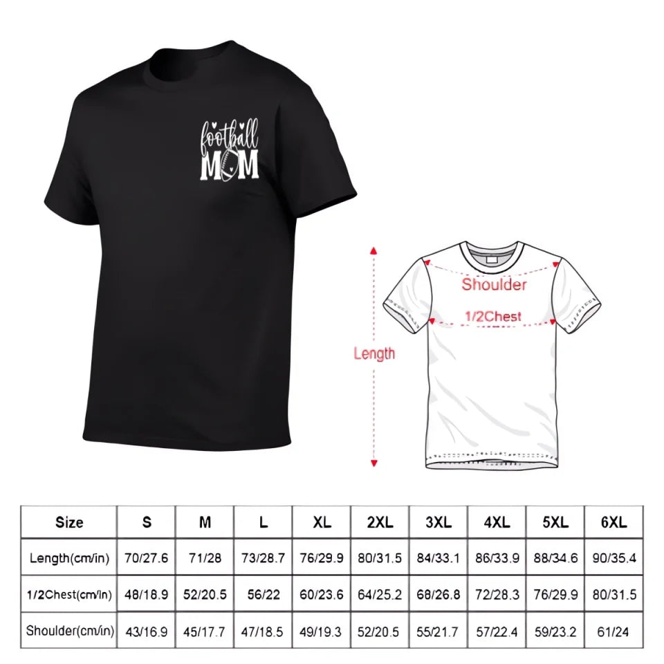 Support Football - Personalised Matchday 2 Sided T-Shirt - A Gift For Mom - OLESA