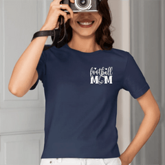 Support Football - Personalised Matchday 2 Sided T-Shirt - A Gift For Mom - OLESA