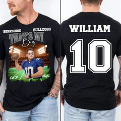 That's My Boy Personalized Jerseys Football Match Day Customized Team Names Family Photos For Player Use - OLESA
