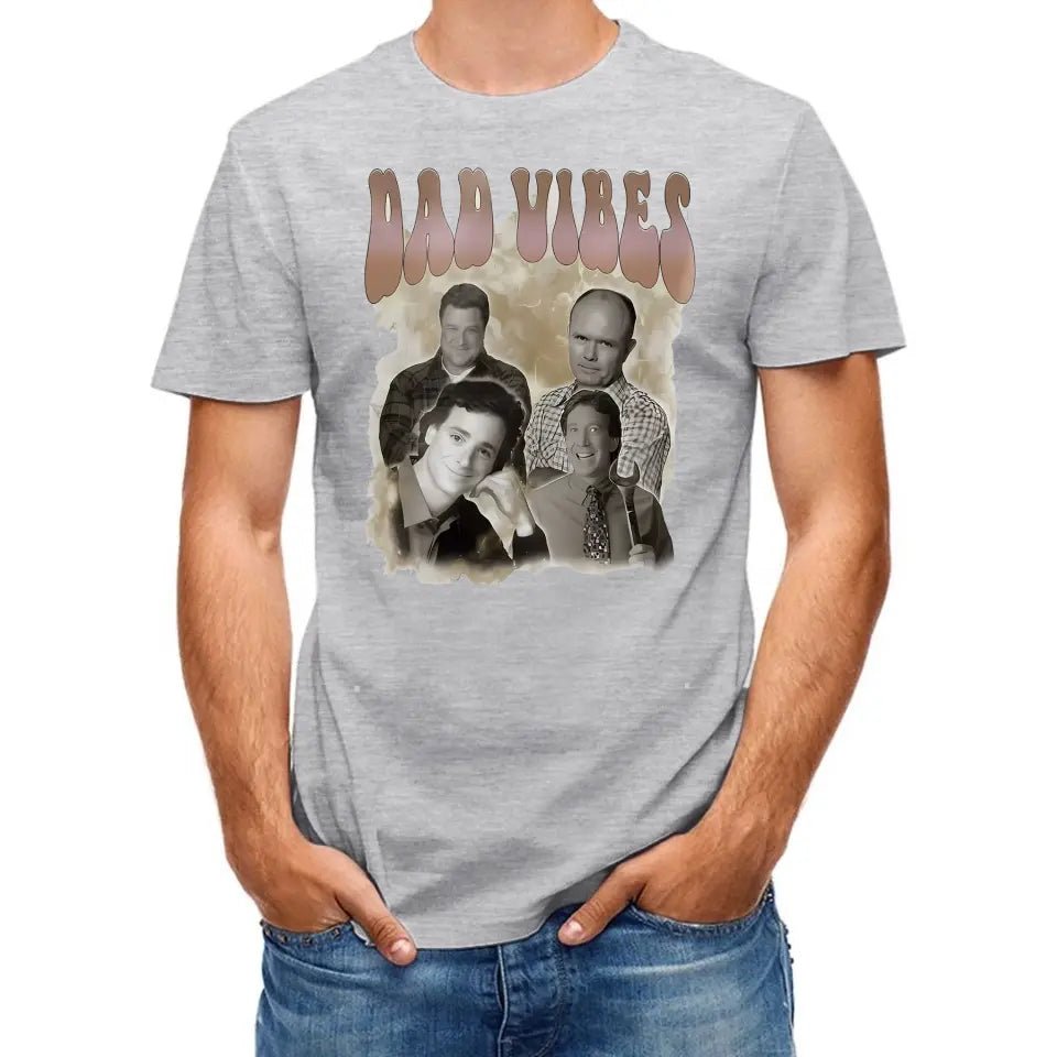 Vintage 90s Dad Vibes T-Shirt, Father's Day Gift - OLESA