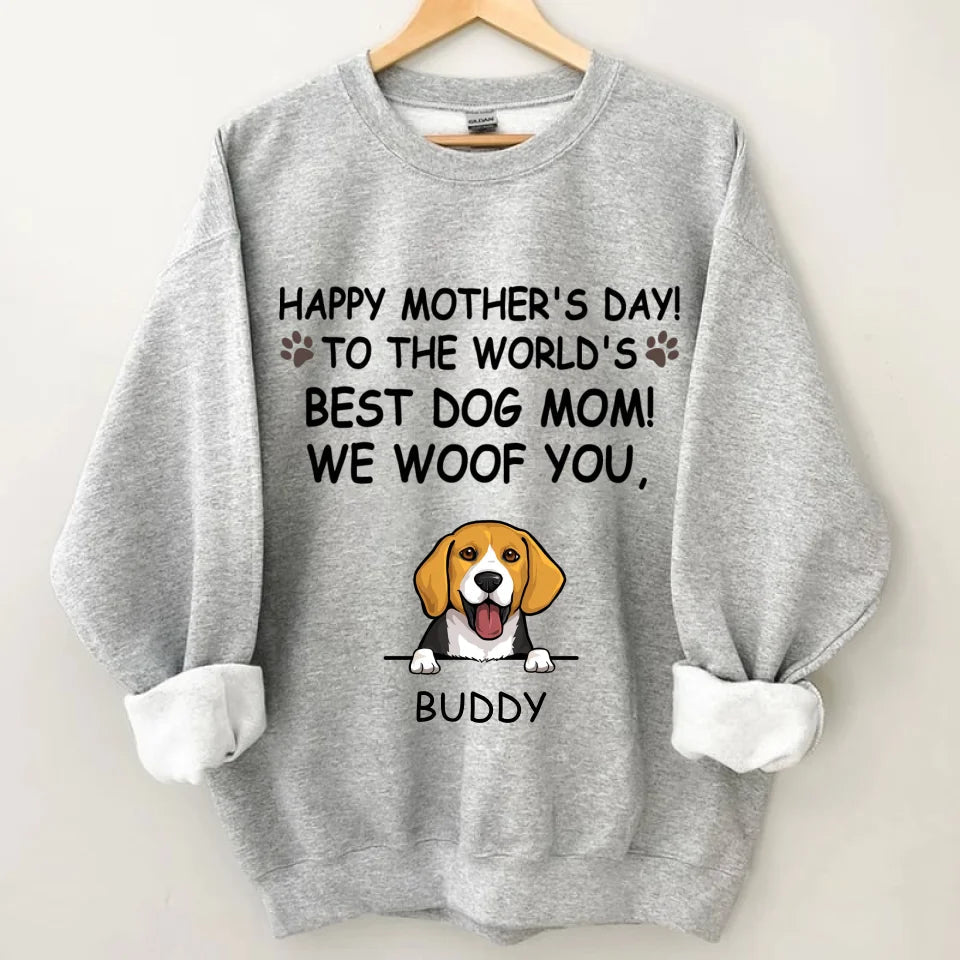 We'll Be Watching You - Personalised Dog Graphic Sweatshirt - A Gift for Dog Lovers,Owners - OLESA