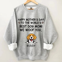 We'll Be Watching You - Personalised Dog Graphic Sweatshirt - A Gift for Dog Lovers,Owners - OLESA