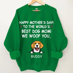 We'll Be Watching You - Personalised Dog Graphic Sweatshirt - A Gift for Dog Lovers,Owners - OLESA