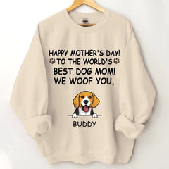 We'll Be Watching You - Personalised Dog Graphic Sweatshirt - A Gift for Dog Lovers,Owners - OLESA