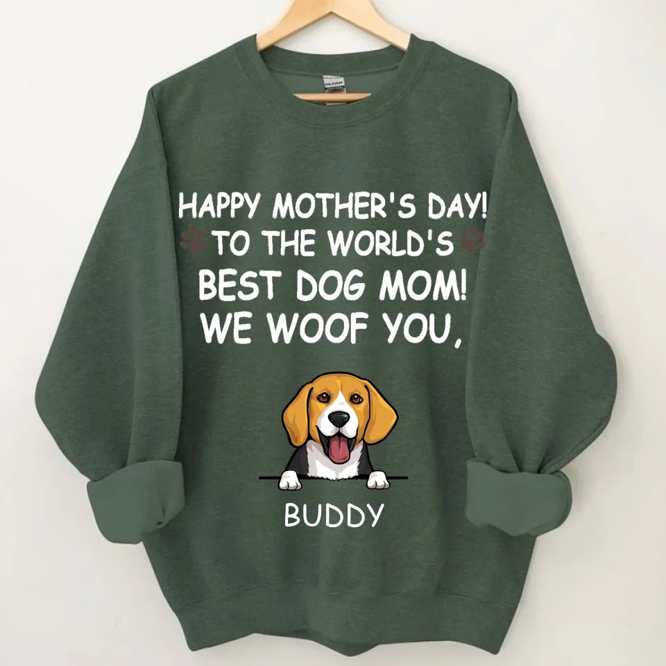 We'll Be Watching You - Personalised Dog Graphic Sweatshirt - A Gift for Dog Lovers,Owners - OLESA