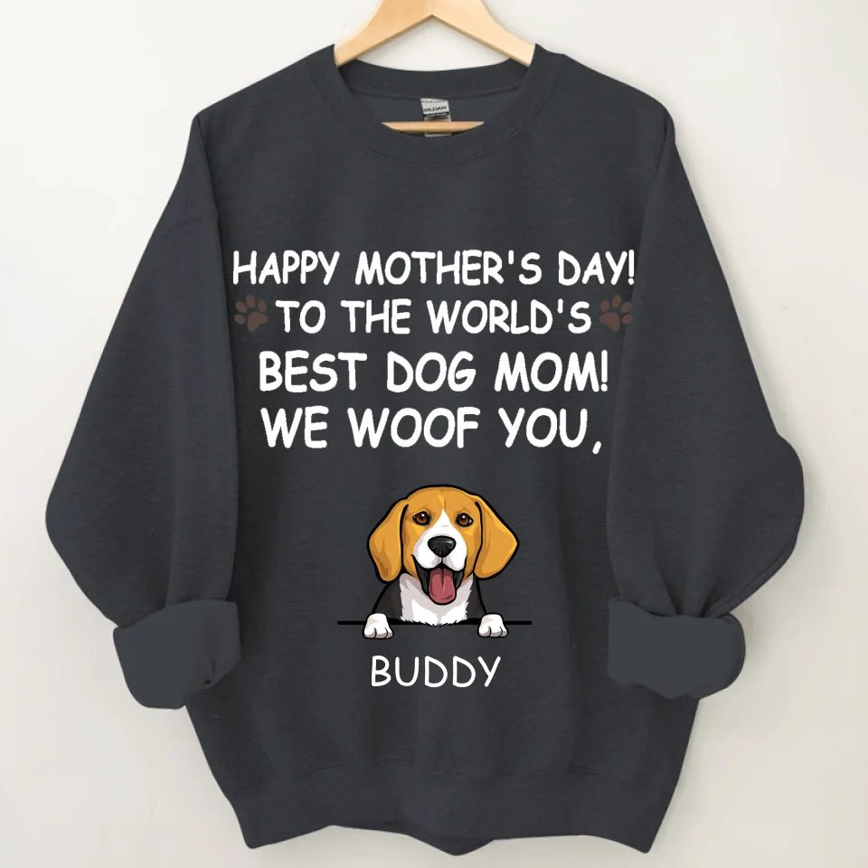 We'll Be Watching You - Personalised Dog Graphic Sweatshirt - A Gift for Dog Lovers,Owners - OLESA