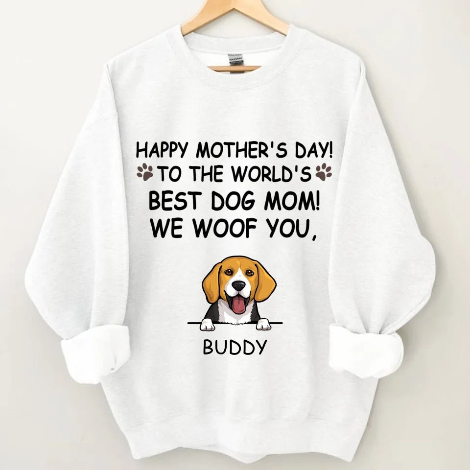 We'll Be Watching You - Personalised Dog Graphic Sweatshirt - A Gift for Dog Lovers,Owners - OLESA