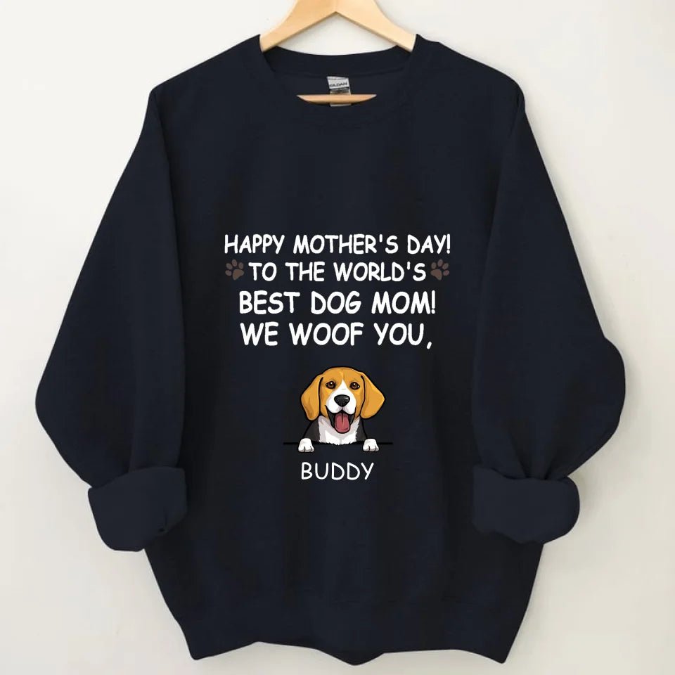 We'll Be Watching You - Personalised Dog Graphic Sweatshirt - A Gift for Dog Lovers,Owners - OLESA