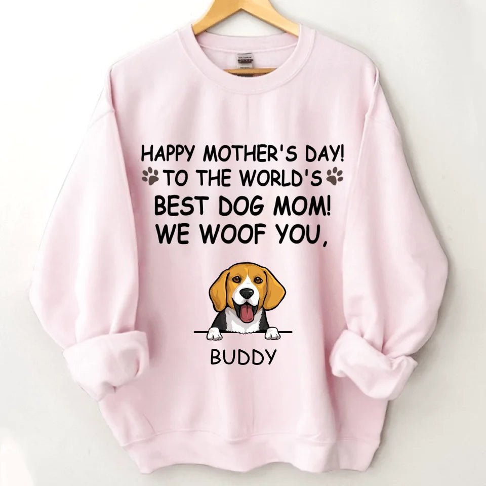 We'll Be Watching You - Personalised Dog Graphic Sweatshirt - A Gift for Dog Lovers,Owners - OLESA