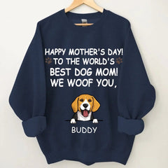 We'll Be Watching You - Personalised Dog Graphic Sweatshirt - A Gift for Dog Lovers,Owners - OLESA