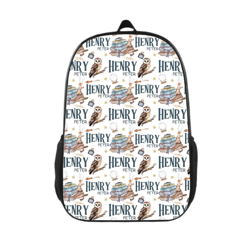 Wizard Backpack, Personalized Wizard Backpack, Wizard Nursery Theme - OLESA