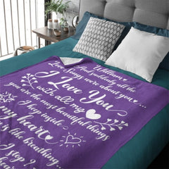 And Suddenly All The Love Songs Were About You - Couple Blanket - New Arrival, Christmas Gift For Husband Wife, Anniversary - ARNOVIC