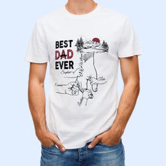 Best Dad Ever - Personalized Shirt - OLESA