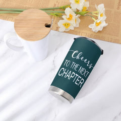 Cheers to the Next Chapter Custom Graduation Tumblers Class of 2023 - Graduation Gift - ARNOVIC