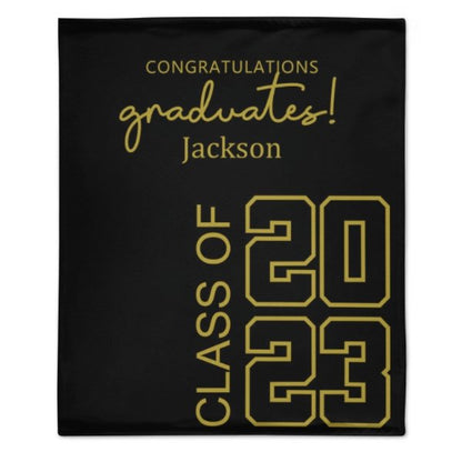 Class of 2023 Custom Graduation Blanket - Graduation Gifts - ARNOVIC