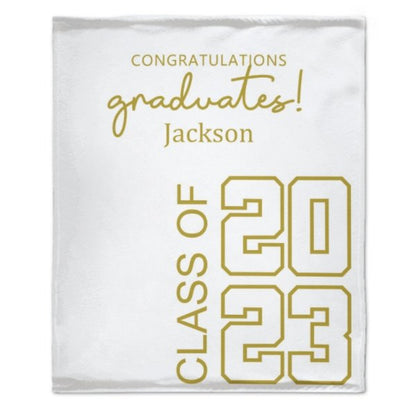 Class of 2023 Custom Graduation Blanket - Graduation Gifts - ARNOVIC