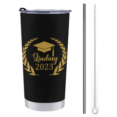 Congrats to the Graduate Custom Name Tumblers - Class of 2023 - Graduation Memorial Gift - ARNOVIC