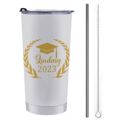 Congrats to the Graduate Custom Name Tumblers - Class of 2023 - Graduation Memorial Gift - ARNOVIC