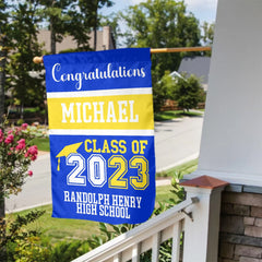 Custom Graduation Garden Flags Senior Gift - OLESA