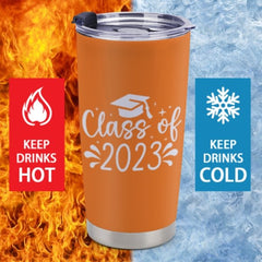 Custom Name Graduation Congrats Tumblers Class of 2023 - Graduation Gift - ARNOVIC