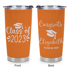 Custom Name Graduation Congrats Tumblers Class of 2023 - Graduation Gift - ARNOVIC