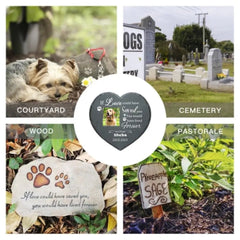 Custom Pet Memorial Stones | If Love Could Have Saved You Dog Poem - OLESA