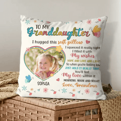 Custom Photo You'll Feel My Love - Family Personalized Custom Pillow - Gift For Family Members - OLESA
