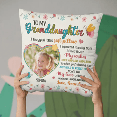 Custom Photo You'll Feel My Love - Family Personalized Custom Pillow - Gift For Family Members - OLESA
