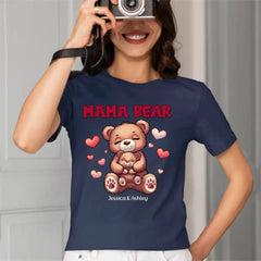 Cute Grandma Bear Mama Bear Personalized Shirt - OLESA